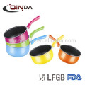 FDA and SFG certifications approved aluminum small saucepan milk pan